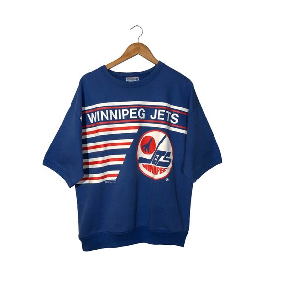 Vintage Other - Vintage 1989 Winnipeg Jets Half Sleeve Sweatshirt